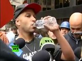 Tom Morello at OWS Interview - Zuccotti Park