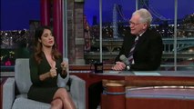 Salma Hayek's Ankle Nightmare - David Letterman