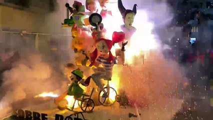 Comença la 'cremà' de les Falles del 2024 de València