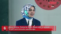 Bakan Göktaş, Türkiye'de ilk kez yapıldı dedi ve açıkladı: Üç gün sonra sonuçları paylaşacağız