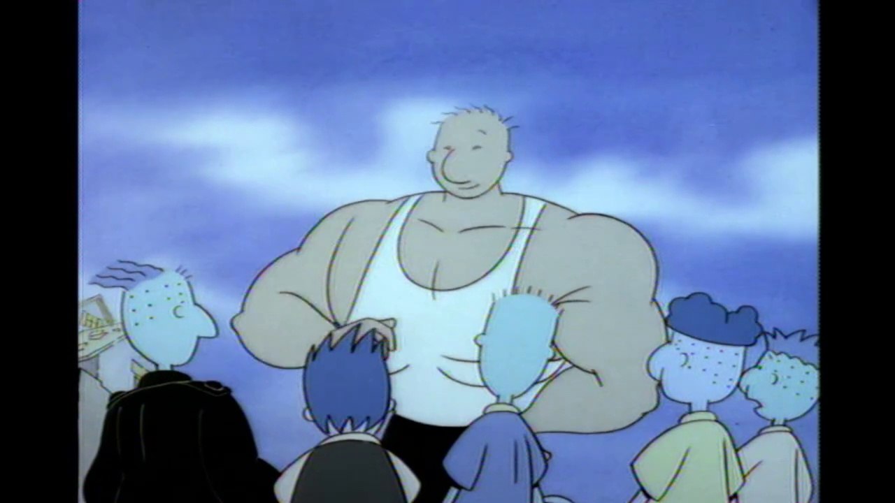 Muscle Cartoon Clip - Doug 2