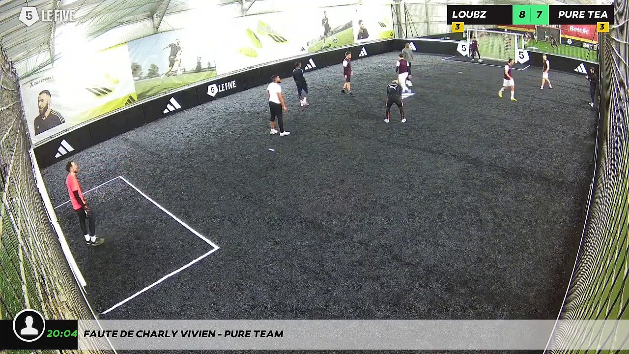 Faute de CHARLY VIVIEN - Pure Team