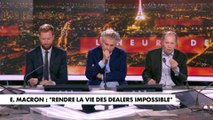 Les invités réagissent à la visite surprise d'Emmanuel Macron à Marseille dans le cadre de la lutte contre les trafiquants