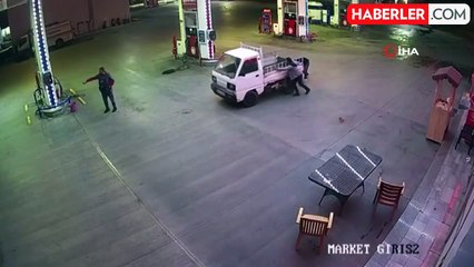 Oto hırsızı önce kameraya sonra polise yakalandı