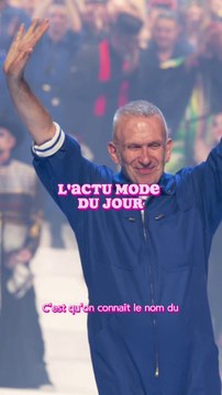 L’ACTU MODE DU JOUR : on connaît le nom du couturier qui réalisera la prochaine collection haute couture Jean-Paul Gaultier !