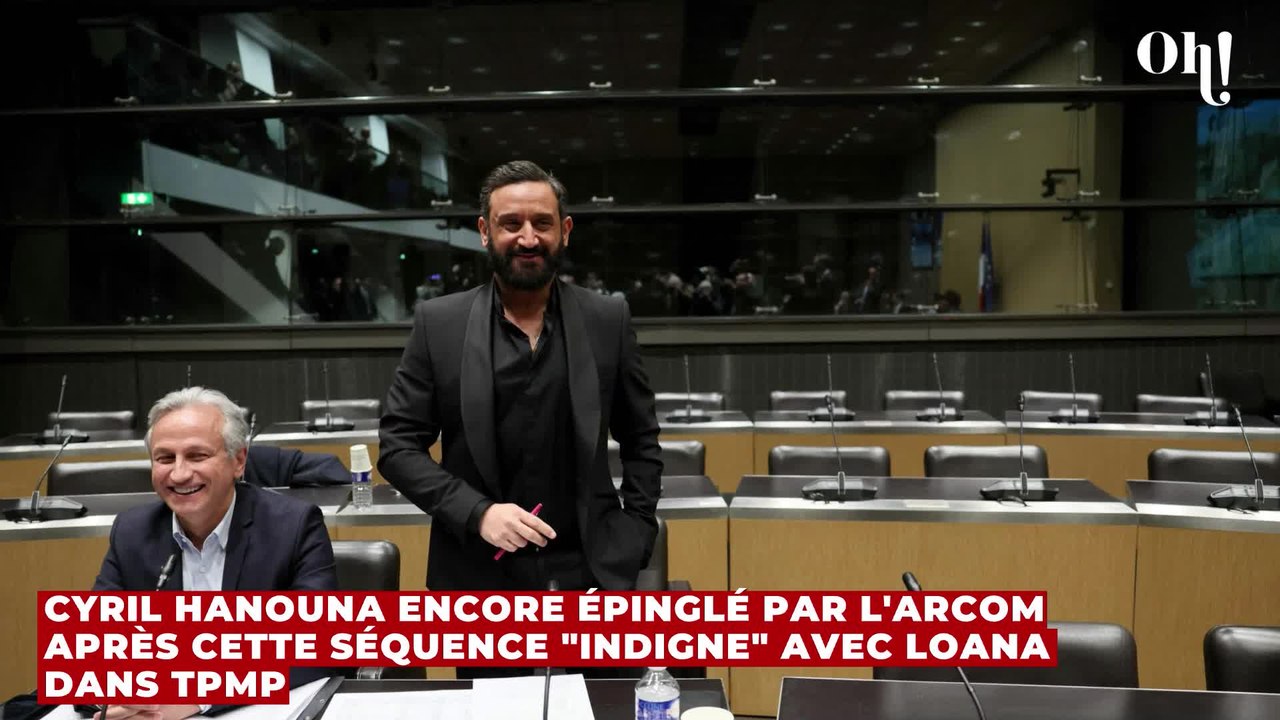 Cyril Hanouna encore épinglé par l'Arcom après cette séquence "indigne" avec Loana dans TPMP