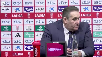 Rueda de prensa de Sandoval, nuevo entrenador del Granada