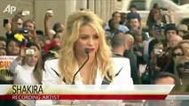 Shakira dedica estrella a la Comunidad latina en estados unidos