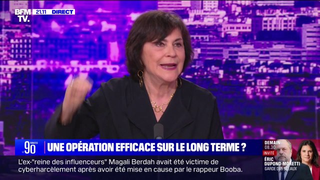 Opération Place nette XXL à Marseille: Il faut aller taper là où ça fait mal réagit Marie-Arlette Carlotti, sénatrice PS des Bouches-du-Rhône