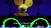 Nokia Lumia Live ft Deadmau5 Lights Up London  Amazing 4D projection