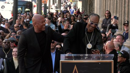 Snoop Dogg speech at Dr. Dre's Hollywood Walk of Fame star ceremony