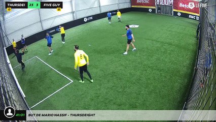 But de Mario NASSIF - THURSDEIGHT