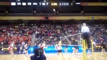 Increible juego de Volleyball de mujeres