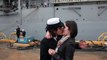 Navy Chooses Two Women To Share Traditional First Kiss