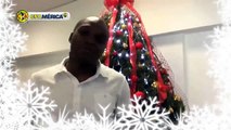 Club América Feliz Navidad y Próspero Año Nuevo de parte de Aquivaldo Mosquera