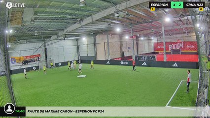 Faute de maxime caron - Esperion FC p24