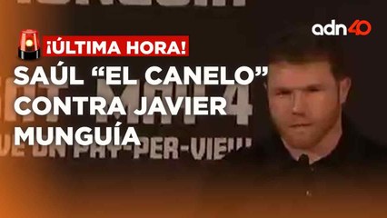 ¡Última Hora! Conferencia de prensa de "El Canelo" vs. Munguía
