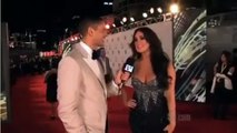 Dulce Maria en la Alfombra Roja de Premios Lo Nuestro 2012