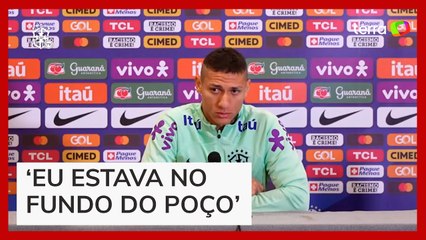 Richarlison diz que terapia salvou sua vida para voltar à Seleção Brasileira