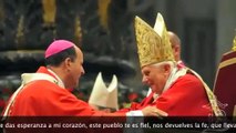 Himno Oficial de la Visita Apostólica del Papa Benedicto XVI a México  Mensajero de Paz