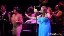 Aretha Franklin Whitney Houston  Sings I Will Always Love You in concert 2012