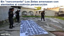 Narcomantas Zetas amenazan con atentados en Guatemala si continúa la persecución