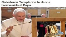 Caballeros Templarios dan la bienvenida al Papa mediante narcomantas