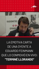 Eduardo Feinmann se quebró en pleno vivo: "Terminé llorando"