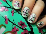 How to Arizona Green Tea Cherry Blossom Nails HD