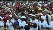 El papa celebra la Misa en Santiago de Cuba