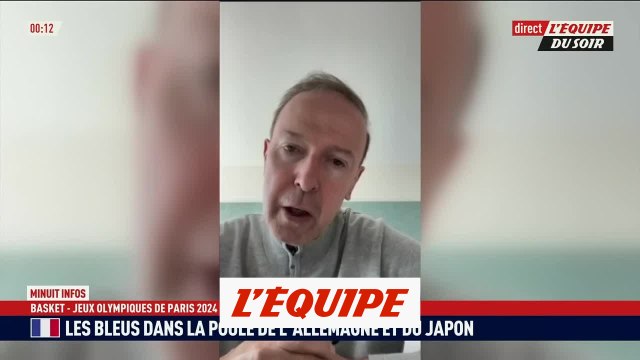 Les Bleus échappent au groupe de la mort lors du tirage au sort des JO - JO 2024 - Basket (H)