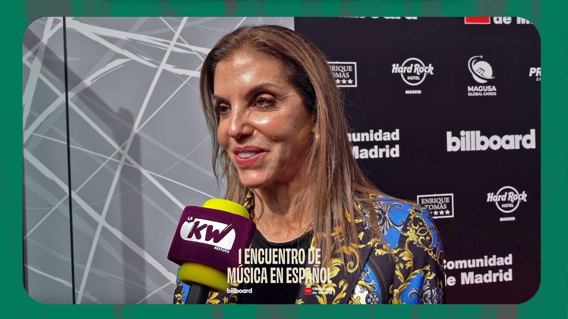 ⁣Leila Cobo habla del Primer Encuentro de la Música en Español en Madrid