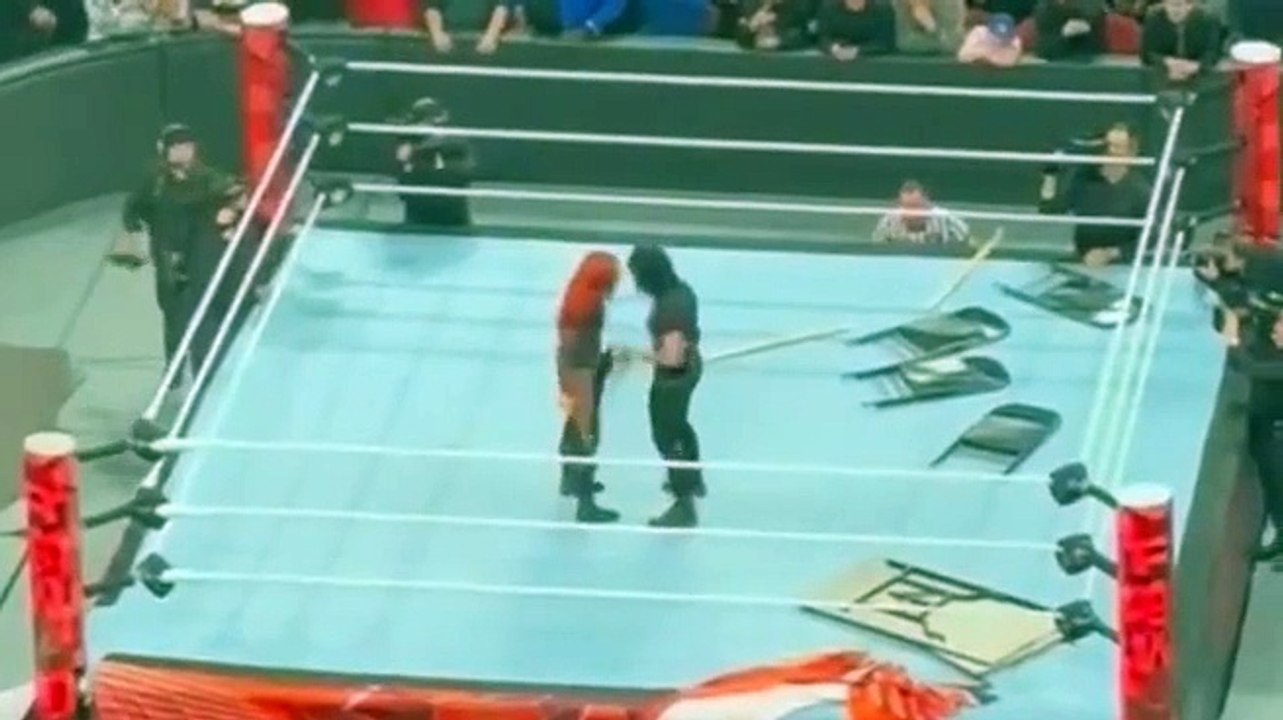 Rhea Ripley Kissing Becky Lynch after WWE Raw Show Just went Off Air 18