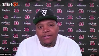 Trent Brown on Signing With Bengals in Free Agency, Protecting Joe Burrow