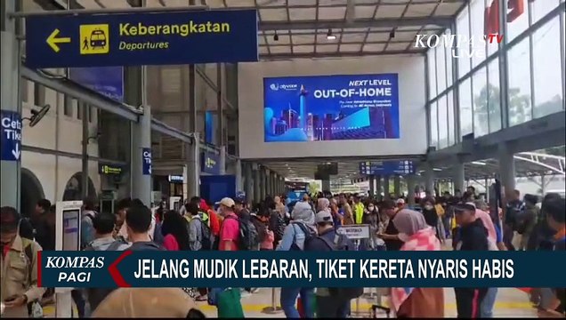 Jelang Mudik Lebaran 2024, Tiket Kereja Api Jarak Jauh Nyaris Habis! Ini Kata PT KAI