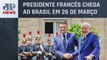 Macron irá a programa de desenvolvimento de submarinos no Rio de Janeiro