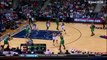 Celtics vs Hawks Game 2  Jeff Teague Blocks Keyon Dooling