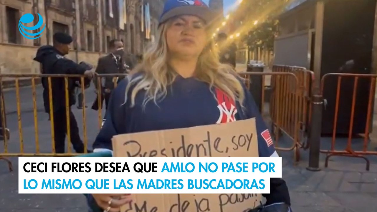 Ceci Flores desea que AMLO no pase por lo mismo que las madres buscadoras