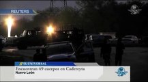 Dejan Zetas 49 decapitdos en carretera de Cadereyta NL