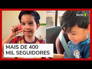 Menino de 4 anos viraliza ao ‘dar aula’ sobre os malefícios do açúcar
