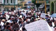 Marcha Anti Enrique Peña Nieto en Michoacan MarchaAntiEPN