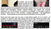 AMLO culpable de abucheos a Peña Nieto respuesta de alumno de la Ibero a Joaquín Coldwell