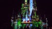 Walt Disney World Summer version of The Magic the Memories and You on Cinderella Castle