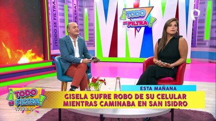 Gisela Valcárcel declaró a Todo se Filtra después de ser víctima de robo: ¿Cuáles fueron sus palabras?