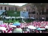 Manifestantes protestan con manta en contra de Peña Nieto en Zacatecas