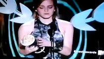 MTV Movie Awards 2012   Emma Watson Accepts Best Cast Award For Harry Potter