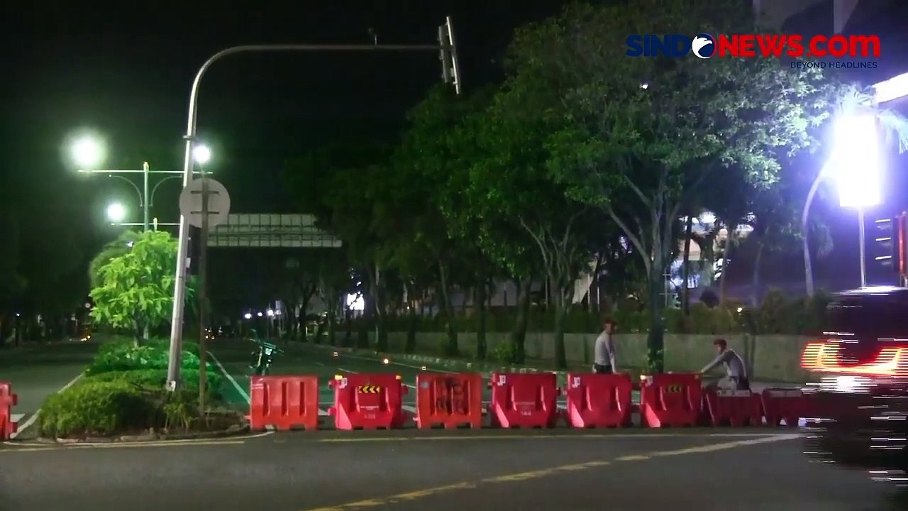 Jalan Imam Bonjol Jakpus Ditutup Jelang Pengumuman Hasil Pemilu 2024