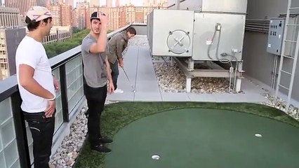 Celebrity  Jonas Brothers Trick Shots