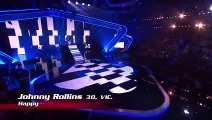 The Voice Australia 2014 Johnny Rollins sings Happy