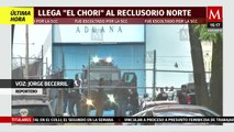 Llega al Reclusorio Norte 'El Chori', líder de La Unión Tepito